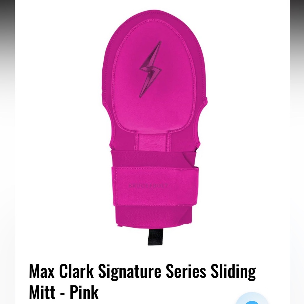 Bruce Bolt ADULT Pink Sliding Mitt